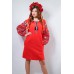 Embroidered boho dress "Fairy Story" Strawberry